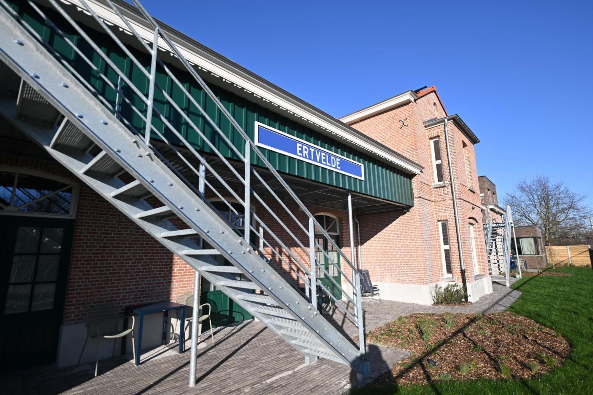 Gare 55 Hotel Evergem Buitenkant foto