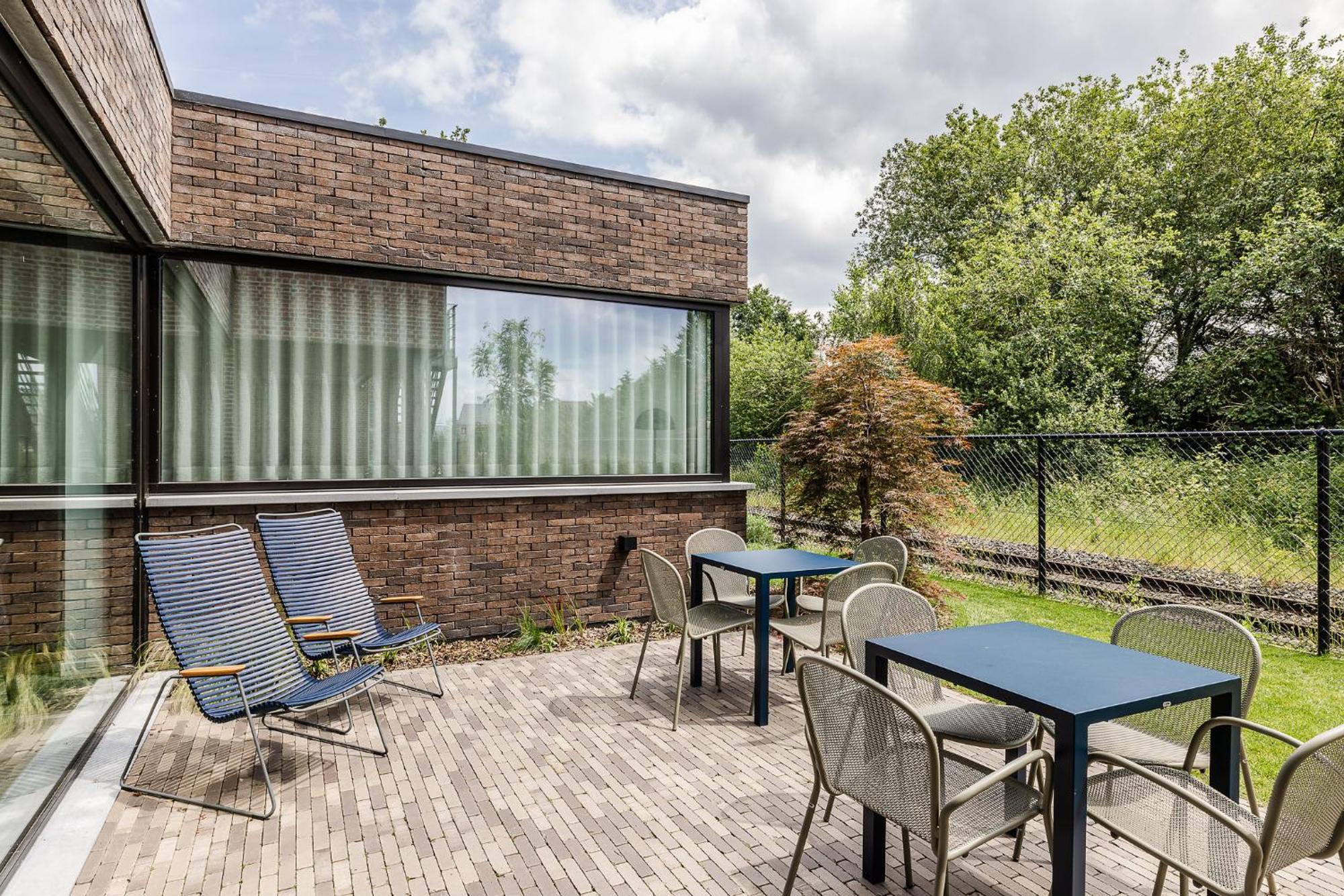 Gare 55 Hotel Evergem Buitenkant foto
